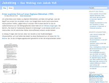 Tablet Screenshot of jakoblog.de